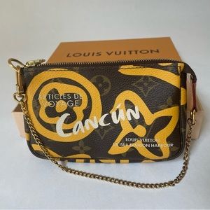 Louis Vuitton RARE Mini Pochette from “Articles De Voyage” Collection.